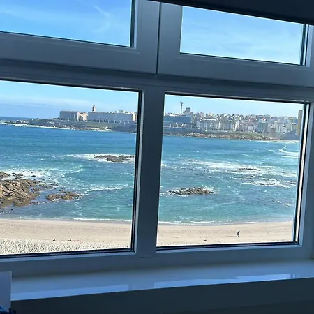 Piso Con Vistas A La Playa De Riazor Apartment