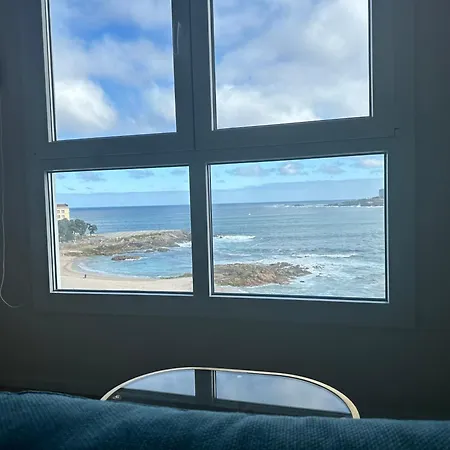 Apartamento Piso Con Vistas A La Playa De Riazor A Coruña