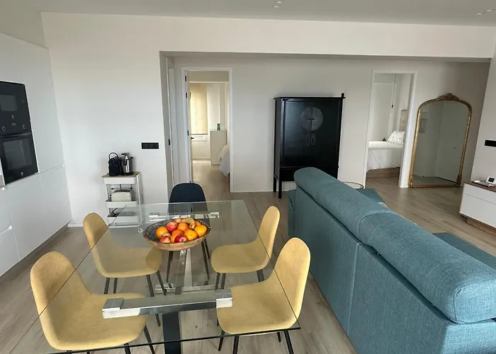 Piso Con Vistas A La Playa De Riazor ア・コルーニャ